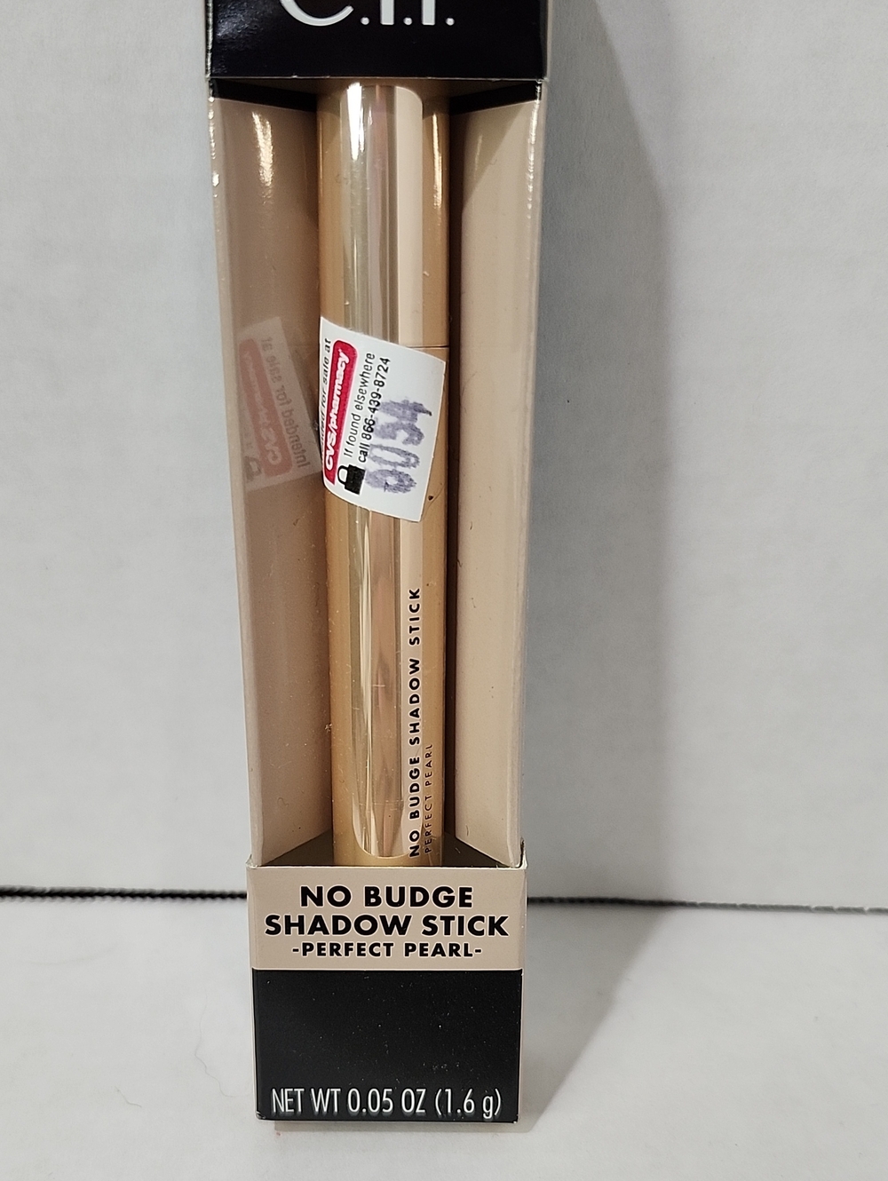💋5/$25 ELF Satin Eyeliner Pencil & No Budge Shadow Stick In Perfect Pearl - Picture 6 of 7
